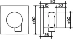 Keuco IXMO Pure Black Selection Ab- Und Umstellventil 59557370202 Unterputz, Brausehalter, Griff Pure, Eckig, Schwarz Matt -VIEGA Verkäufe Keuco IXMO Pure Black Selection Ab und Umstellventil 59557370202 Unterputz Brausehalter Griff Pure eckig schwarz matt 8