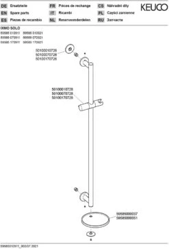 Keuco Ixmo Brause-Set 59587010911 Chrom/schwarzgrau, Mit Brause-Einhebelmischer, Rosette Rund -VIEGA Verkäufe Keuco Ixmo Brause Set 59587010911 chrom schwarzgrau mit Brause Einhebelmischer Rosette rund 2