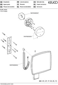 Keuco Kosmetikspiegel ILook_move 17613019000 Wandmodell, Beleuchtet, 200 X 200 Mm, Chrom -VIEGA Verkäufe Keuco Kosmetikspiegel iLook move 17613019000 Wandmodell beleuchtet 200 x 200 mm chrom 2
