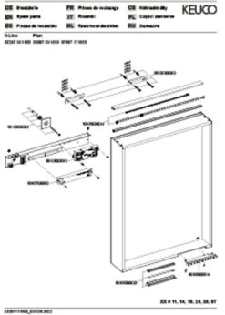 Keuco Plan Lichtspiegel 07897171503 500x700x105mm, 27 Watt, Silber-gebeizt-eloxiert -VIEGA Verkäufe Keuco Plan Lichtspiegel 07897171503 500x700x105mm 27 Watt silber gebeizt eloxiert 2