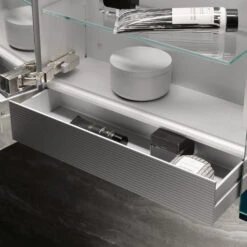 Keuco Royal L1 Spiegelschrank 13604171302 Silber-gebeizt-eloxiert, 1000x742x150mm -VIEGA Verkäufe Keuco Royal L1 Spiegelschrank 13604171302 silber gebeizt eloxiert 1000x742x150mm 5