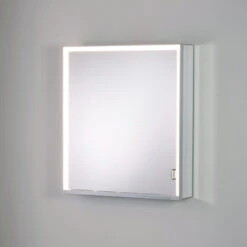 Keuco Royal Lumos Spiegelschrank 14301172101 Wandvorbau, Silber-eloxiert, Verdecktes Ablagefach, 650 X 735 X 165 Mm, Anschlag Rechts -VIEGA Verkäufe Keuco Royal Lumos Spiegelschrank 14301172101 Wandvorbau silber eloxiert verdecktes Ablagefach 650 x 735 x 165 mm Anschlag rechts 2