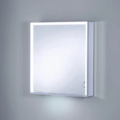 Keuco Royal Lumos Spiegelschrank 14301172101 Wandvorbau, Silber-eloxiert, Verdecktes Ablagefach, 650 X 735 X 165 Mm, Anschlag Rechts -VIEGA Verkäufe Keuco Royal Lumos Spiegelschrank 14301172101 Wandvorbau silber eloxiert verdecktes Ablagefach 650 x 735 x 165 mm Anschlag rechts 4