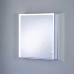 Keuco Royal Lumos Spiegelschrank 14301172101 Wandvorbau, Silber-eloxiert, Verdecktes Ablagefach, 650 X 735 X 165 Mm, Anschlag Rechts -VIEGA Verkäufe Keuco Royal Lumos Spiegelschrank 14301172101 Wandvorbau silber eloxiert verdecktes Ablagefach 650 x 735 x 165 mm Anschlag rechts 5