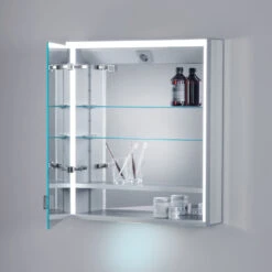 Keuco Royal Lumos Spiegelschrank 14301172101 Wandvorbau, Silber-eloxiert, Verdecktes Ablagefach, 650 X 735 X 165 Mm, Anschlag Rechts -VIEGA Verkäufe Keuco Royal Lumos Spiegelschrank 14301172101 Wandvorbau silber eloxiert verdecktes Ablagefach 650 x 735 x 165 mm Anschlag rechts 8