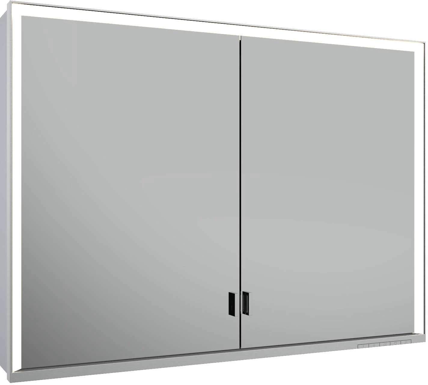 Keuco Royal Lumos Spiegelschrank 14304172301 Wandvorbau, Silber-eloxiert, Verdecktes Ablagefach, 1000 X 735 X 165 Mm 1 Keuco Royal Lumos Spiegelschrank 14304172301 Wandvorbau, Silber-eloxiert, Verdecktes Ablagefach, 1000 X 735 X 165 Mm