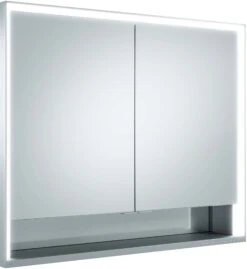 Keuco Royal Lumos Spiegelschrank 14313171303 900x735x165mm, 58 Watt, 2 Türen, Wandeinbau