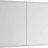 Keuco Royal Modular 2.0 Spiegelschrank 800201070000300 700 X 700 X 120 Mm, 1 Steckdose, 1 Doppel-USB-Ladestelle, Wandvorbau, 2-türig