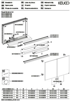 Keuco Royal Modular 2.0 Spiegelschrank 800210080000200 800 X 700 X 120 Mm, 2 Steckdosen, Wandeinbau, 2-türig -VIEGA Verkäufe Keuco Royal Modular 2.0 Spiegelschrank 800210080000200 800 x 700 x 120 mm 2 Steckdosen Wandeinbau 2 tuerig 2