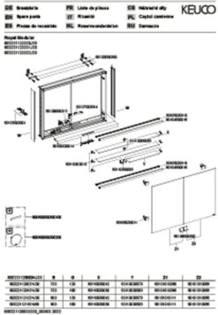 Keuco Royal Modular 2.0 Spiegelschrank 800221121100000 1200 X 900 X 160 Mm, Ohne Steckdose, Wandvorbau, 2-türig, DALI -VIEGA Verkäufe Keuco Royal Modular 2.0 Spiegelschrank 800221121100000 1200 x 900 x 160 mm ohne Steckdose Wandvorbau 2 tuerig DALI 2
