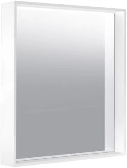 Keuco X-Line Kristallspiegel 33295292000 Unbeleuchtet, Inox, 650x700x105mm