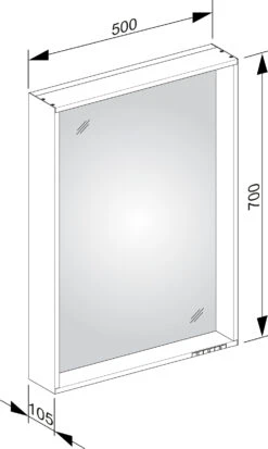 Keuco X-Line Lichtspiegel 33296141500 Beleuchtet, Trüffel, 500x700x105m 6 Keuco X-Line Lichtspiegel 33296141500 Beleuchtet, Trüffel, 500x700x105m -VIEGA Verkäufe Keuco X Line Lichtspiegel 33296141500 beleuchtet Trueffel 500x700x105m 2