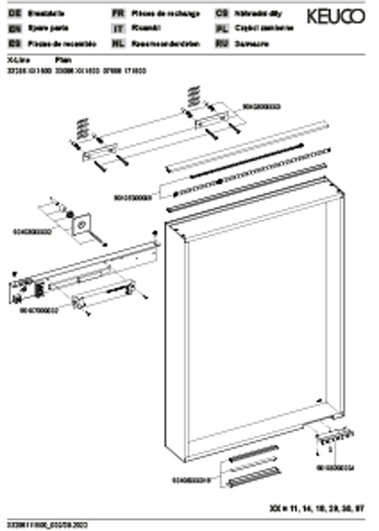 Keuco X-Line Lichtspiegel 33296141500 Beleuchtet, Trüffel, 500x700x105m 4 Keuco X-Line Lichtspiegel 33296141500 Beleuchtet, Trüffel, 500x700x105m – Bild 4