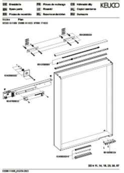 Keuco X-Line Lichtspiegel 33296291500 Beleuchtet, Inox, 500x700x105mm -VIEGA Verkäufe Keuco X Line Lichtspiegel 33296291500 beleuchtet Inox 500x700x105mm 2