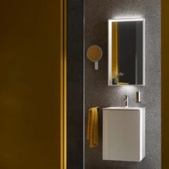 Keuco X-Line Lichtspiegel 33296301000 460x850x105mm, Weiß, 1 Lichtfarbe -VIEGA Verkäufe Keuco X Line Lichtspiegel 33296301000 460x850x105mm Weiss 1 Lichtfarbe 4