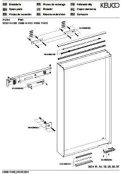 Keuco X-Line Lichtspiegel 33296301000 460x850x105mm, Weiß, 1 Lichtfarbe -VIEGA Verkäufe Keuco X Line Lichtspiegel 33296301000 460x850x105mm Weiss 1 Lichtfarbe 7