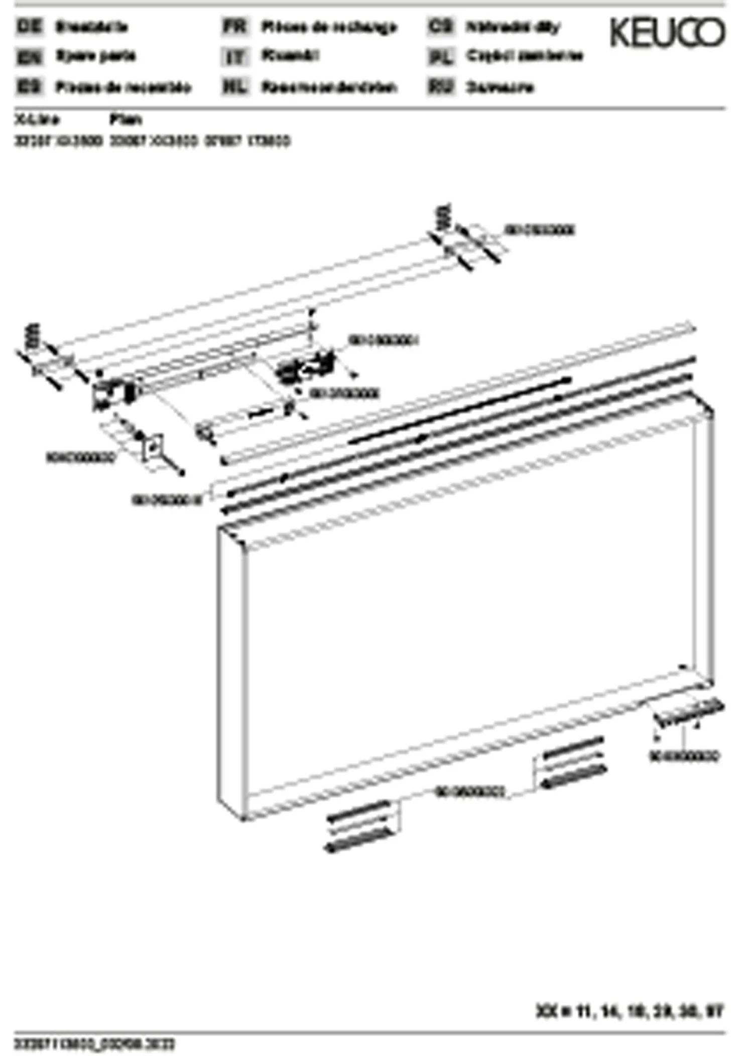 Keuco X-Line Lichtspiegel 33297113500, Anthrazit, 1200x700x105mm, Mit LED-Beleuchtung 5 Keuco X-Line Lichtspiegel 33297113500, Anthrazit, 1200x700x105mm, Mit LED-Beleuchtung – Bild 5