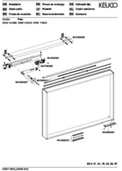 Keuco X-Line Lichtspiegel 33297143000, Trüffel 1000x700x105mm, Mit LED-Beleuchtung -VIEGA Verkäufe Keuco X Line Lichtspiegel 33297143000 Trueffel 1000x700x105mm mit LED Beleuchtung 2
