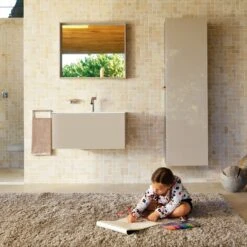 Keuco X-Line Lichtspiegel 33297183000, Cashmere, 1000x700x105mm, Mit LED-Beleuchtung -VIEGA Verkäufe Keuco X Line Lichtspiegel 33297183000 Cashmere 1000x700x105mm mit LED Beleuchtung 4