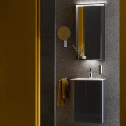 Keuco X-Line Lichtspiegel 33298111500, Anthrazit, 500x700x105mm, LED-Beleuchtung Und Spiegelheizung -VIEGA Verkäufe Keuco X Line Lichtspiegel 33298111500 Anthrazit 500x700x105mm LED Beleuchtung und Spiegelheizung 2