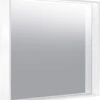 Keuco X-Line Lichtspiegel 33298182503 800x700x105mm, 52+33 Watt, Cashmere, Spiegelheizung