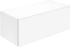 Keuco X-Line Sideboard 33127300000 100x40x49cm, Dekor Weiß Matt, Glas Weiß Klar