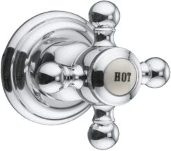 Kludi 1926 Unterputz Ventil 518160520 Feinbau Set, Markierung: Hot, Chrom