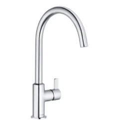 Kludi Bingo Star XS Küchenarmatur 468030578 Schwenkbarer Auslauf 360°, Chrom