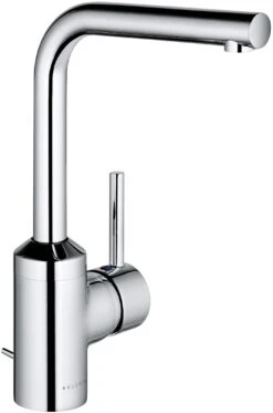 Kludi Bozz Waschtischarmatur 382940576 Chrom, Mit Schwenkauslauf, Mit Ablaufgarnitur
