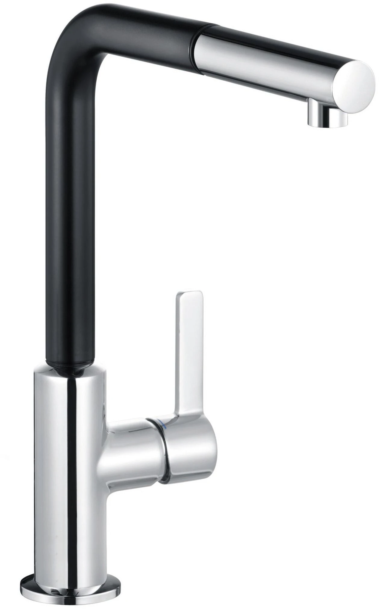 Kludi L-INE S Küchenarmatur 408518775 Chrom/schwarzmatt, Herausziehbarer Auslauf 1 Kludi L-INE S Küchenarmatur 408518775 Chrom/schwarzmatt, Herausziehbarer Auslauf