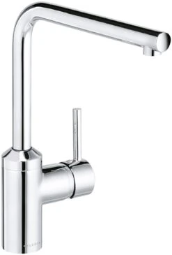 Kludi L-Ine Küchenarmatur 428140577 Chrom, Schwenkbarer Auslauf