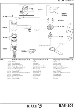 Kludi Objekta Küchenarmatur 325750575 Chrom, Niederdruck, Schwenkbarer Auslauf -VIEGA Verkäufe Kludi Objekta Kuechenarmatur 325750575 chrom Niederdruck schwenkbarer Auslauf 2