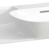 LAUFEN INO Waschtisch 8133014001091, 90x45cm, LCC, Ablage L., Ohne Hahnl., Mit Überl., Saphirkeramik