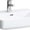 LAUFEN LAUFEN Pro S Waschtisch 8109624001081 55 X 46,5 Cm, 3 Hahnlöcher, Mit Überlauf