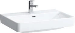 LAUFEN Pro S Aufsatz Waschtisch 8169640001041 65x46,5 Cm, Weiß, Mit Überlauf Und Hahnloch