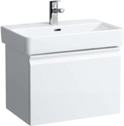 LAUFEN Pro S Waschtisch-Unterschrank H4830310954751 55x39x37cm, 1 Schublade, Softclose, Weiß Glänzend