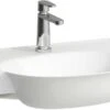LAUFEN The New Classic Waschtisch H8138530001581 60x48cm, Unterbaufähig, Ohne Überlauf, Mit 3 Hahnloch, Weiß