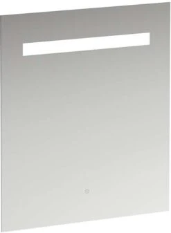 Laufen Leelo Lichtspiegel H4476329501441 60x70x3,8cm, LED-Beleuchtung, 4000K, 1 Touch Sensor
