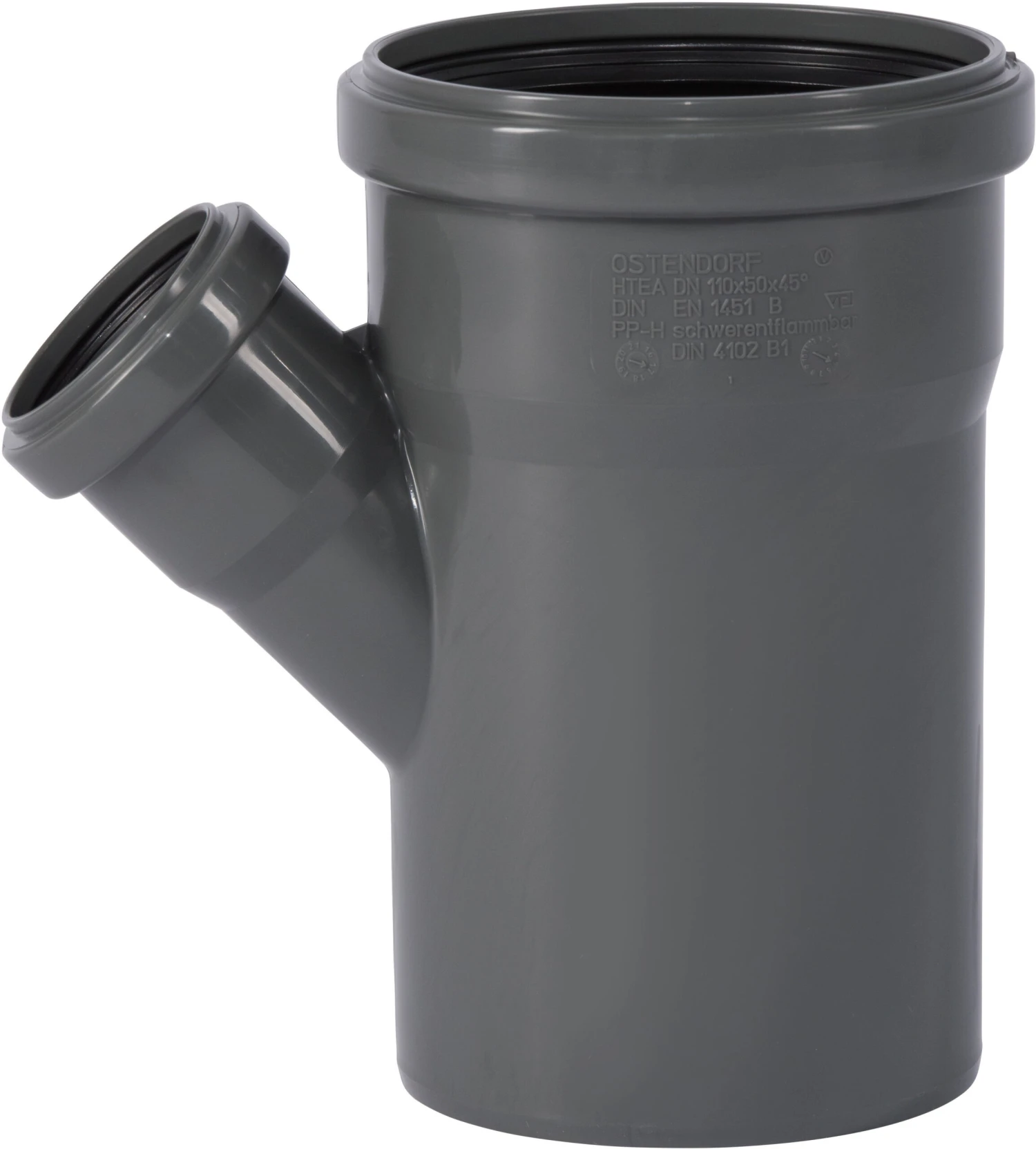 Ostendorf HTsafe HTsafe-Abzweig 175220 DN/OD 110/50x45° 1 Ostendorf HTsafe HTsafe-Abzweig 175220 DN/OD 110/50x45°