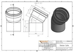 Ostendorf SKOLAN Safe SKOLANsafe-Bogen 337110 DN/OD 160, 30° -VIEGA Verkäufe Ostendorf SKOLAN safe SKOLANsafe Bogen 337110 DN OD 160 30° 1