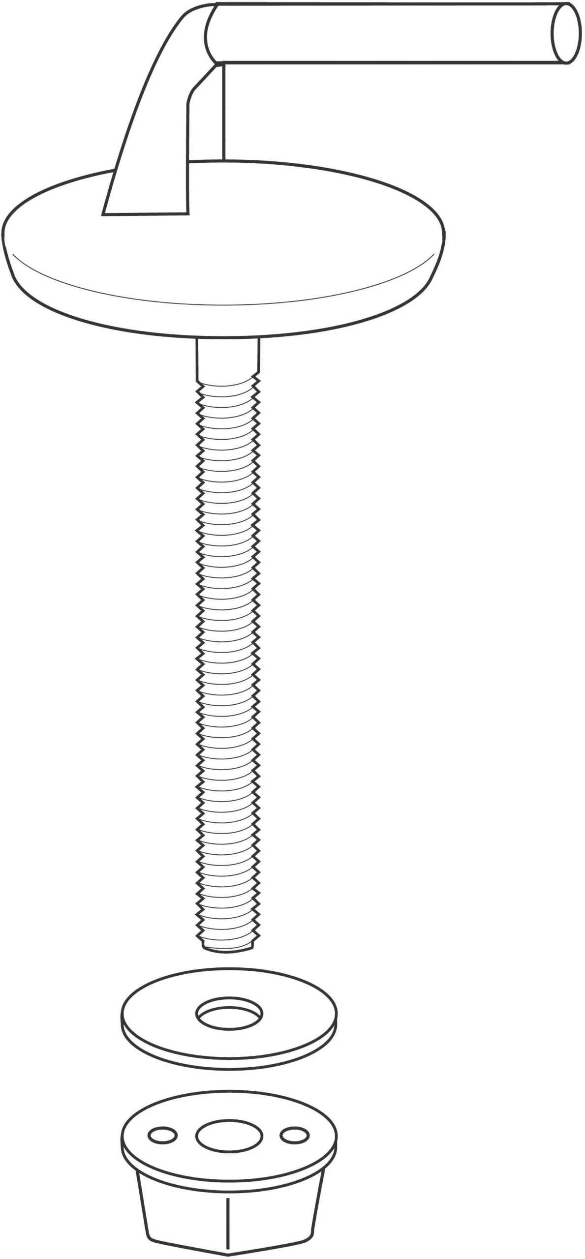 Pagette Kunststoff-Befestigung 790840102 Weiß, Polyamid 1 Pagette Kunststoff-Befestigung 790840102 Weiß, Polyamid