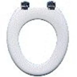 Pagette Olfa +4 WC-Sitz Universal 040-0001 Weiß, Ohne Deckel, Edelstahlscharnier
