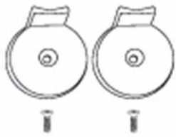 Pressalit Sitzring-Puffer A9807 Spezial Mit Schraube, Gegen Seitliches Verrutschen