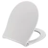 Pressalit WC-Sitz 970000-BL6999 Weiß, Universal-Kippankerscharnier D06, Edelstahl, Lift-off, Mit Deckel, Absenkautomatik