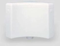 Sanit Eckspülkasten 927 91902010000 Mit Eckventil, Weiss, 6-9 Liter