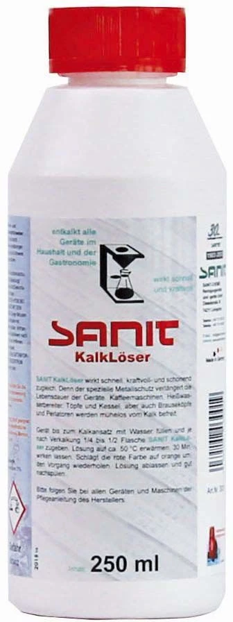 Sanit KalkLöser 3001 250 Ml, Flasche 1 Sanit KalkLöser 3001 250 Ml, Flasche