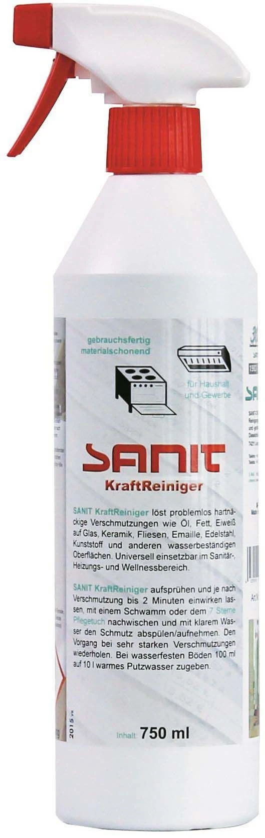 Sanit KraftReiniger 3009 750 Ml, Flasche, Allzweckreiniger 1 Sanit KraftReiniger 3009 750 Ml, Flasche, Allzweckreiniger