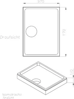 Schedel Ideal Standard Ultra Flat Duschwannenträger SD22254 120x100x4,7cm, Höhe 14cm -VIEGA Verkäufe Schedel Ideal Standard Ultra Flat Duschwannentraeger SD22254 120x100x47cm Hoehe 14cm 1