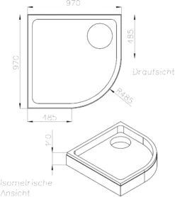 Schedel Kaldewei Zirkon Duschwannenträger SD21890 100x100x3,5cm, Höhe 14cm -VIEGA Verkäufe Schedel Kaldewei Zirkon Duschwannentraeger SD21890 100x100x35cm Hoehe 14cm 1