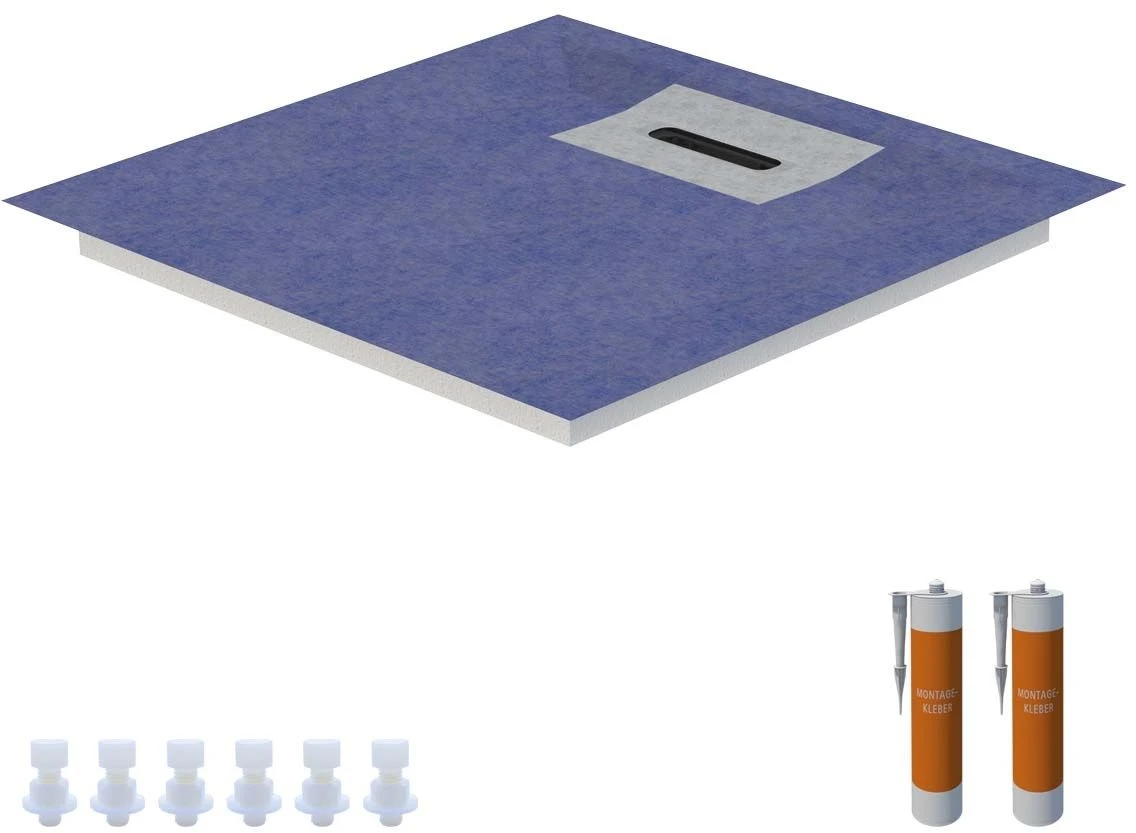 Schedel Line Flow Duschelement LI1KF609090 90 X 90 Cm, Vierseitiges Gefälle 1 Schedel Line Flow Duschelement LI1KF609090 90 X 90 Cm, Vierseitiges Gefälle